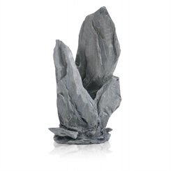 biOrb Slate stack ornament M grey - 10,5x9x22 cm